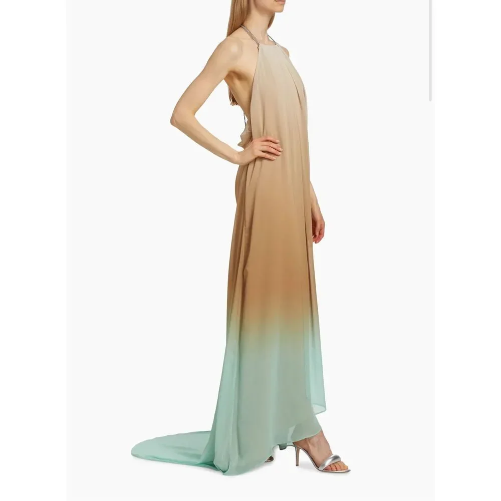 NWT STAUD Positano Maxi Dress Size S $595 - Picture 2 of 11